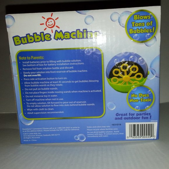 Bubble Blower Penguin Machine Kids Birthday PARTY TOYS - Picture 4 of 8